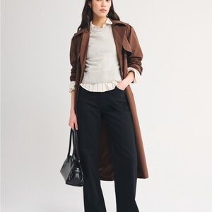 Abercrombie & Fitch Black Flare Jeans